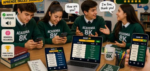 Academia 8k. Cursos de Ingles