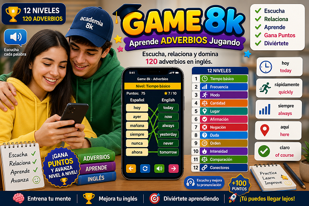 academia 8k adverbios